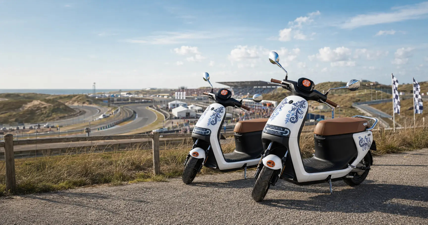 Elektrische scooters huren voor F1 Zandvoort 2026